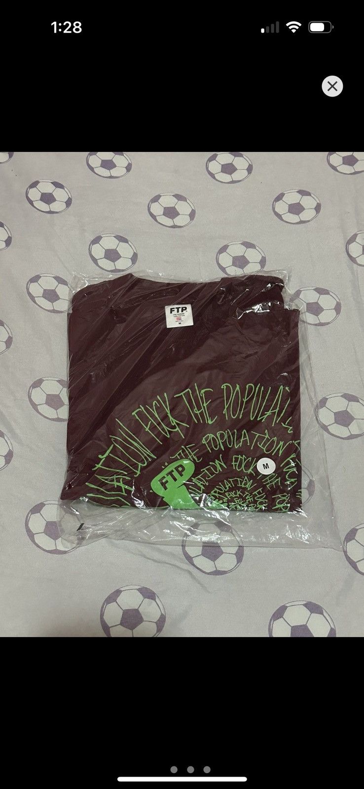 Fuck The Population FTP Slipping Into Darkness Tee Size US M / EU 48-50 / 2 - 2 Thumbnail