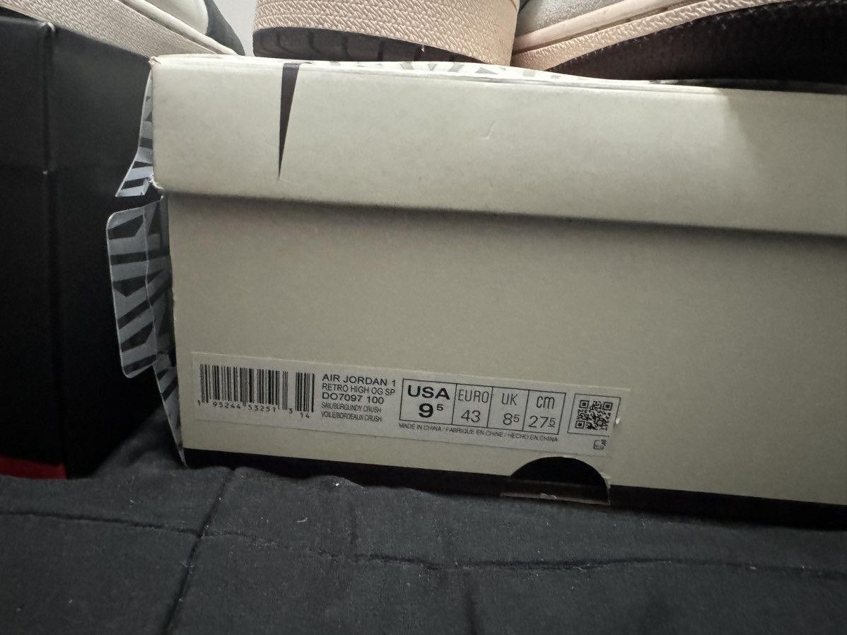 A Ma Maniere × Jordan Brand A MA MANIÈRE JORDAN 1 HIGH Size US 9.5 / EU 42-43 - 3 Thumbnail