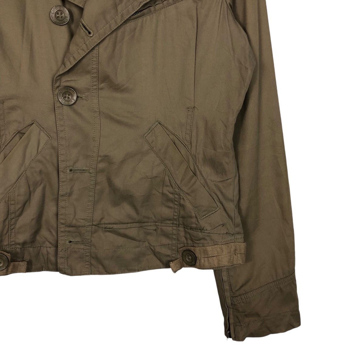 Diesel 📌Vintage Cropped Biker Jacket Diesel Size US S / EU 44-46 / 1 - 6 Thumbnail