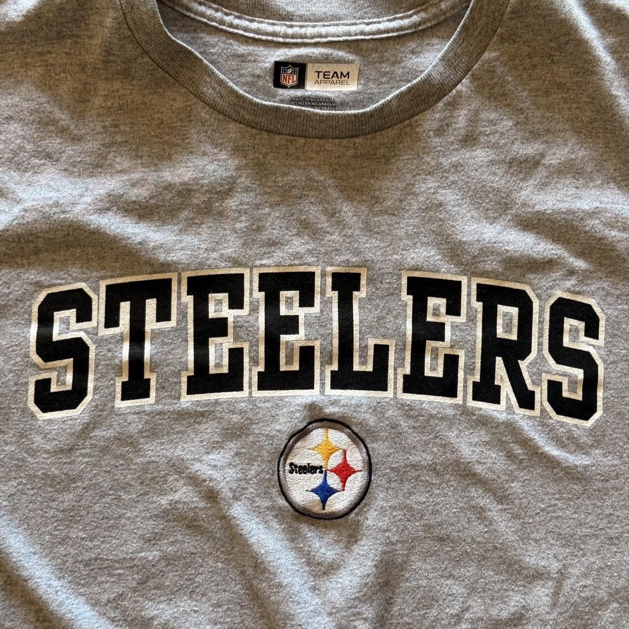 NFL Vintage 2000’s Steelers Stitched Logo Tee Size US XL / EU 56 / 4 - 3 Thumbnail