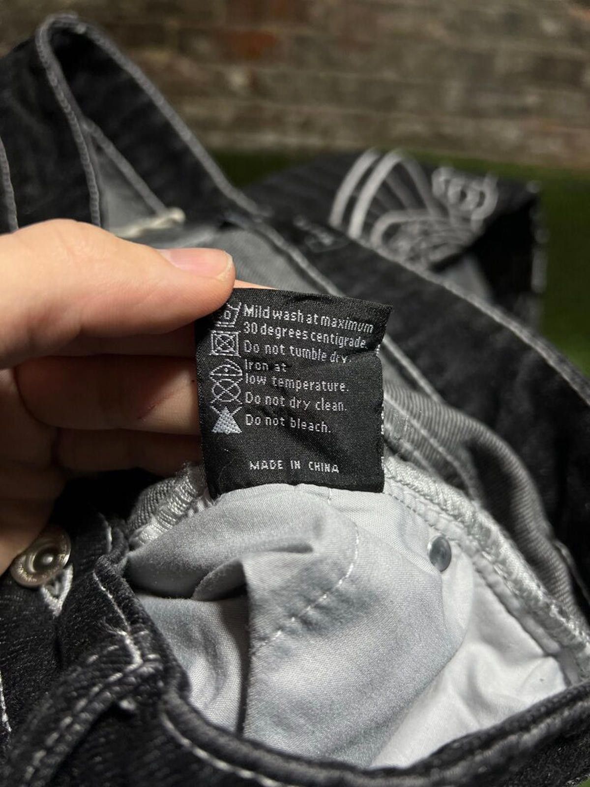 Who Decides War Who Decides War Black Darning Jeans Sz. 32 Size ONE SIZE - 5 Thumbnail