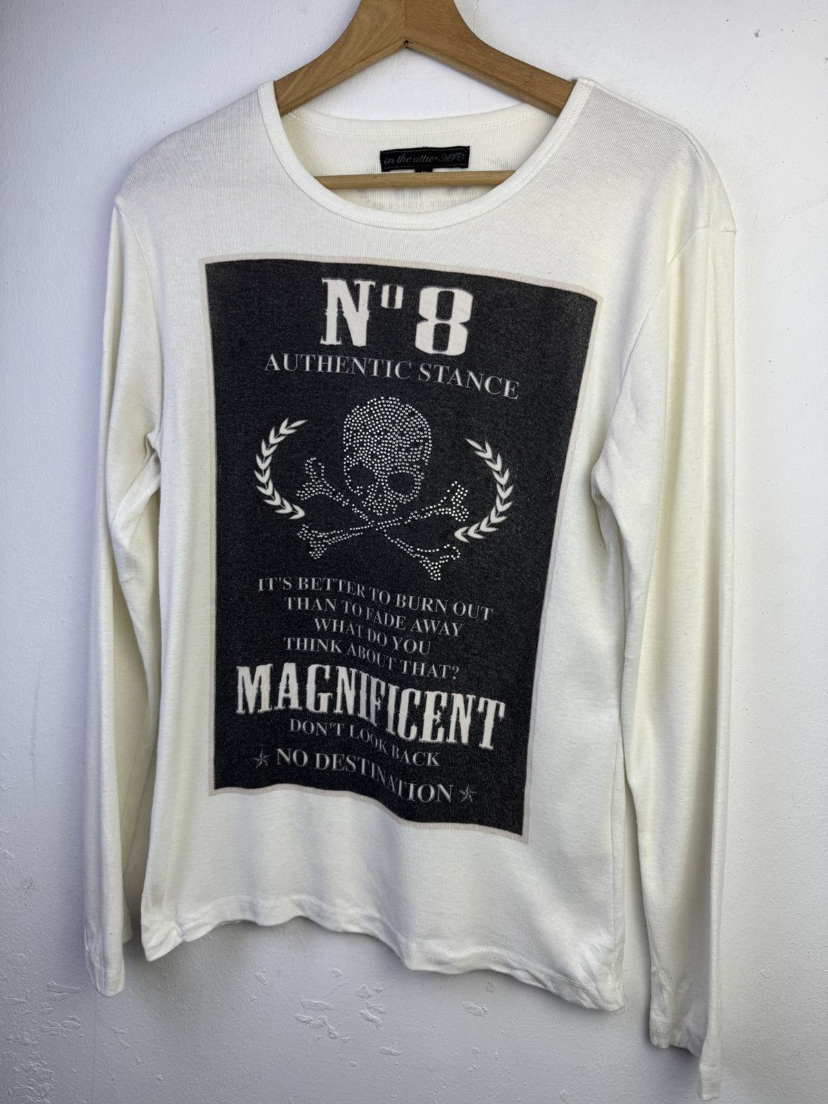In The Attic in the attic N°8 Authentic Stance long-sleeve graphic tshirt Size M / US 6-8 / IT 42-44 - 3 Thumbnail