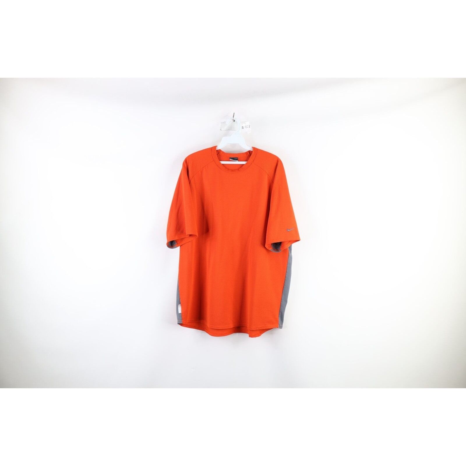 Nike × Vintage Vintage Nike Travis Scott Mini Swoosh Knit T-Shirt Size US XL / EU 56 / 4 - 1 Thumbnail