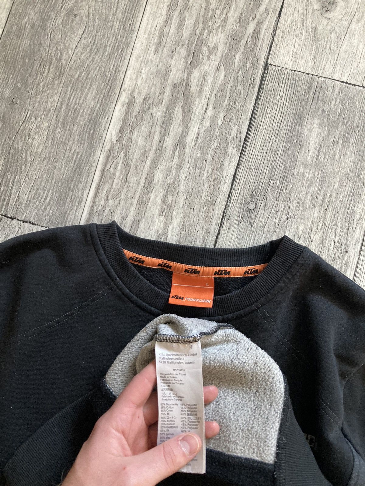 NASCAR × Vintage Vintage retro 90s ktm racing sweatshirt crewneck XL y2k Size US L / EU 52-54 / 3 - 6 Thumbnail