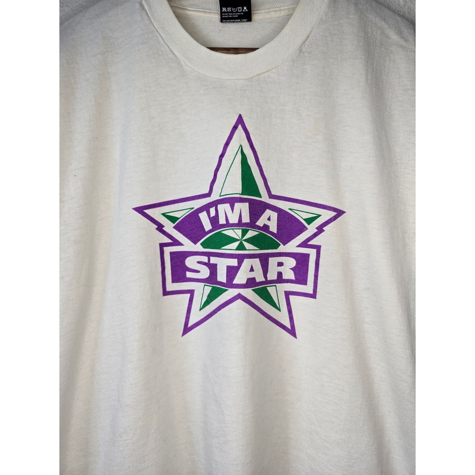 Vintage Vintage Im A Star Shirt White XL Memorial Hospital Tee Size US XL / EU 56 / 4 - 2 Thumbnail