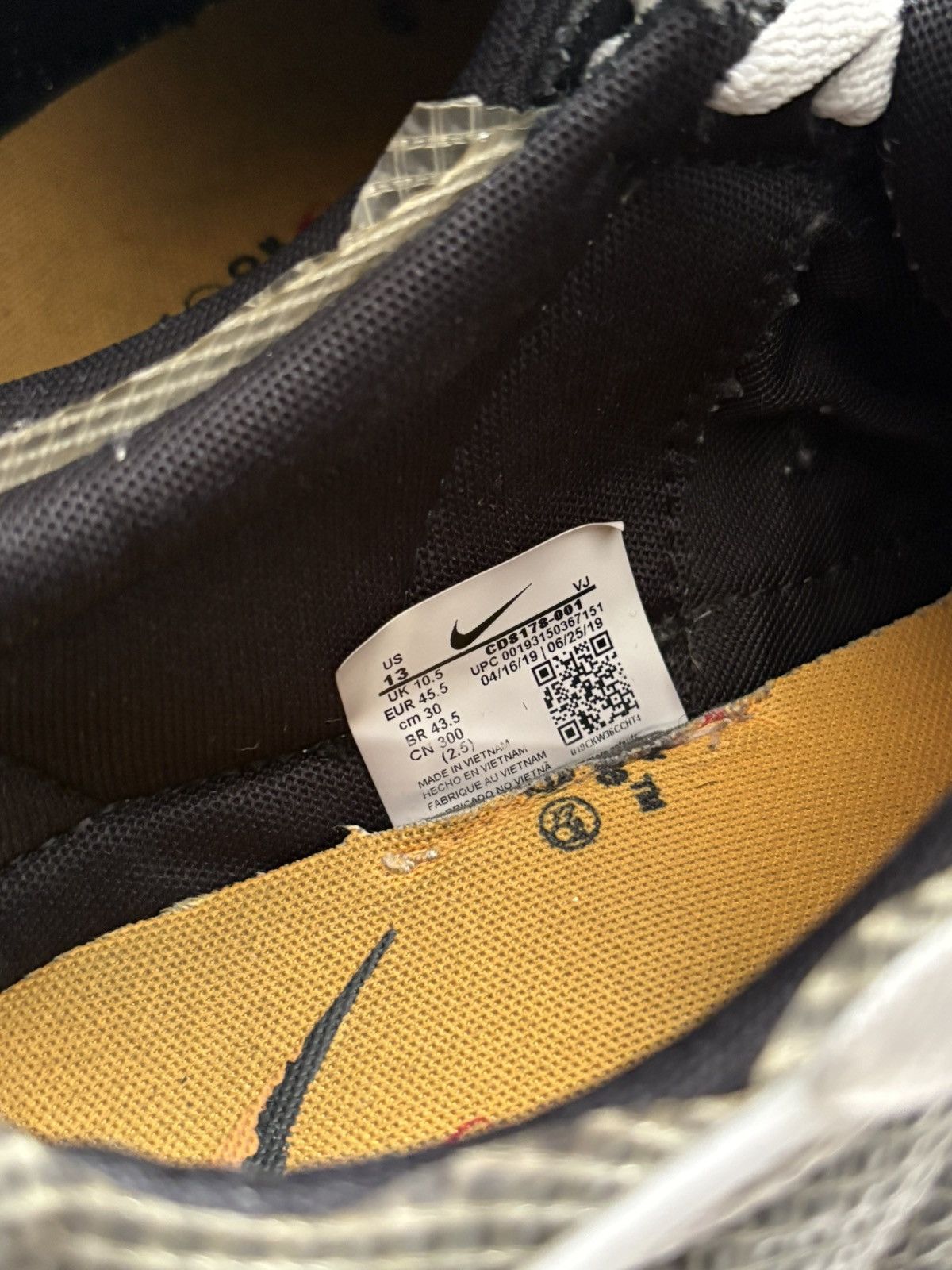 Nike × Off-White Nike OffWhite Vapor Street Size US 11.5 / EU 44-45 - 4 Thumbnail