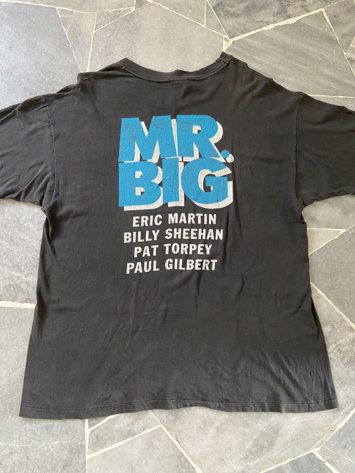 Band Tees Vintage 1996 MR BIG Tour Tee Size US XL / EU 56 / 4 - 4 Thumbnail