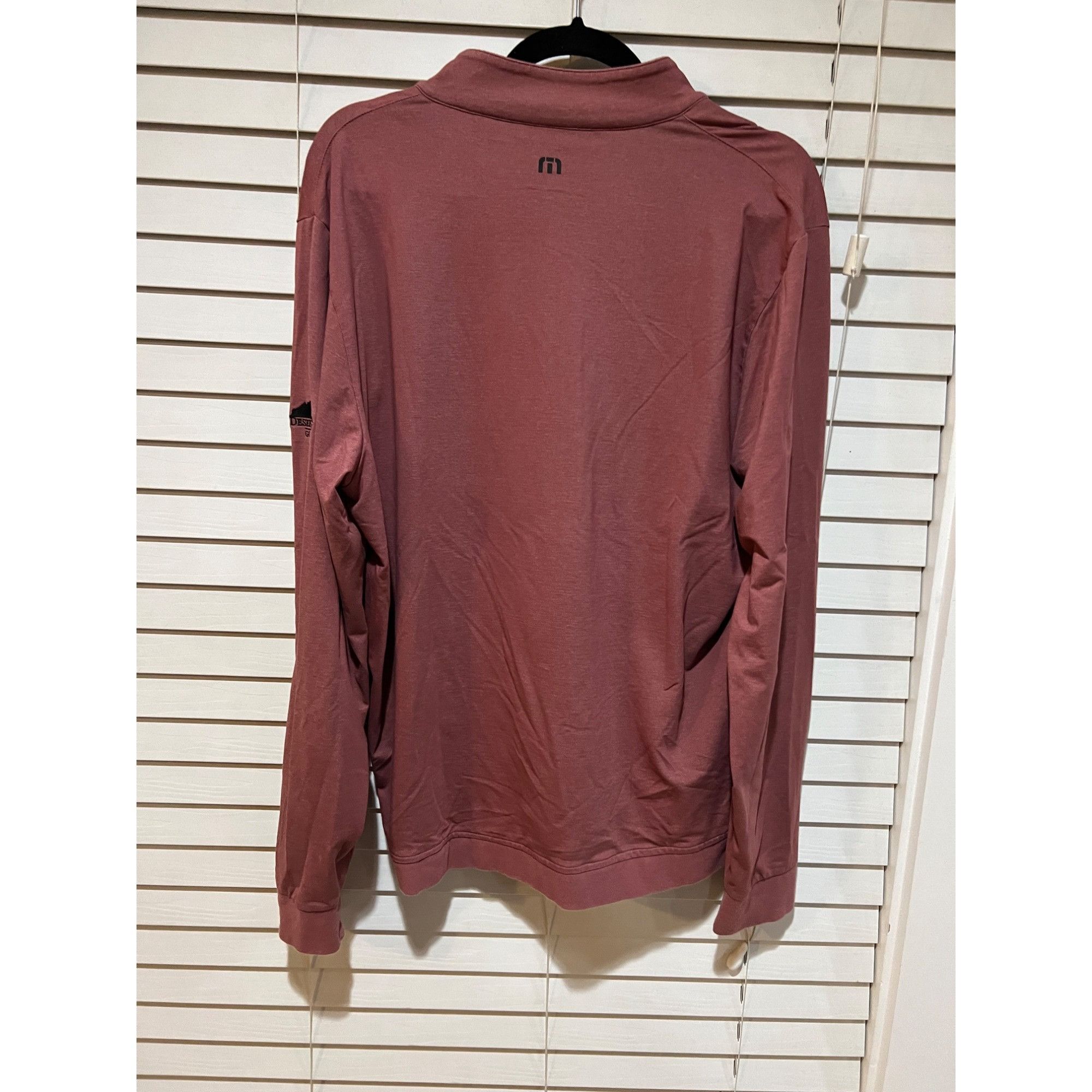 TravisMathew Travis Mathew Desert Canyon 1/4 Zip Pullover - Size L Size US L / EU 52-54 / 3 - 3 Thumbnail