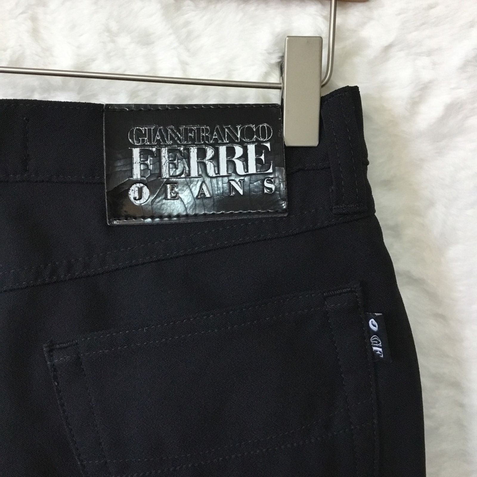 Gianfranco Ferre Gianfranco Ferré ITJ Black Bootcut Jeans Size 27" / US 4 / IT 40 - 10 Thumbnail