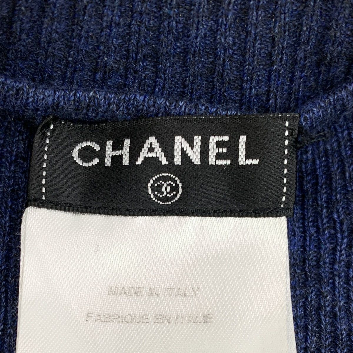 Chanel Chanel navy blue three-dimensional bow embellished jumper Size XS / US 0-2 / IT 36-38 - 5 Thumbnail