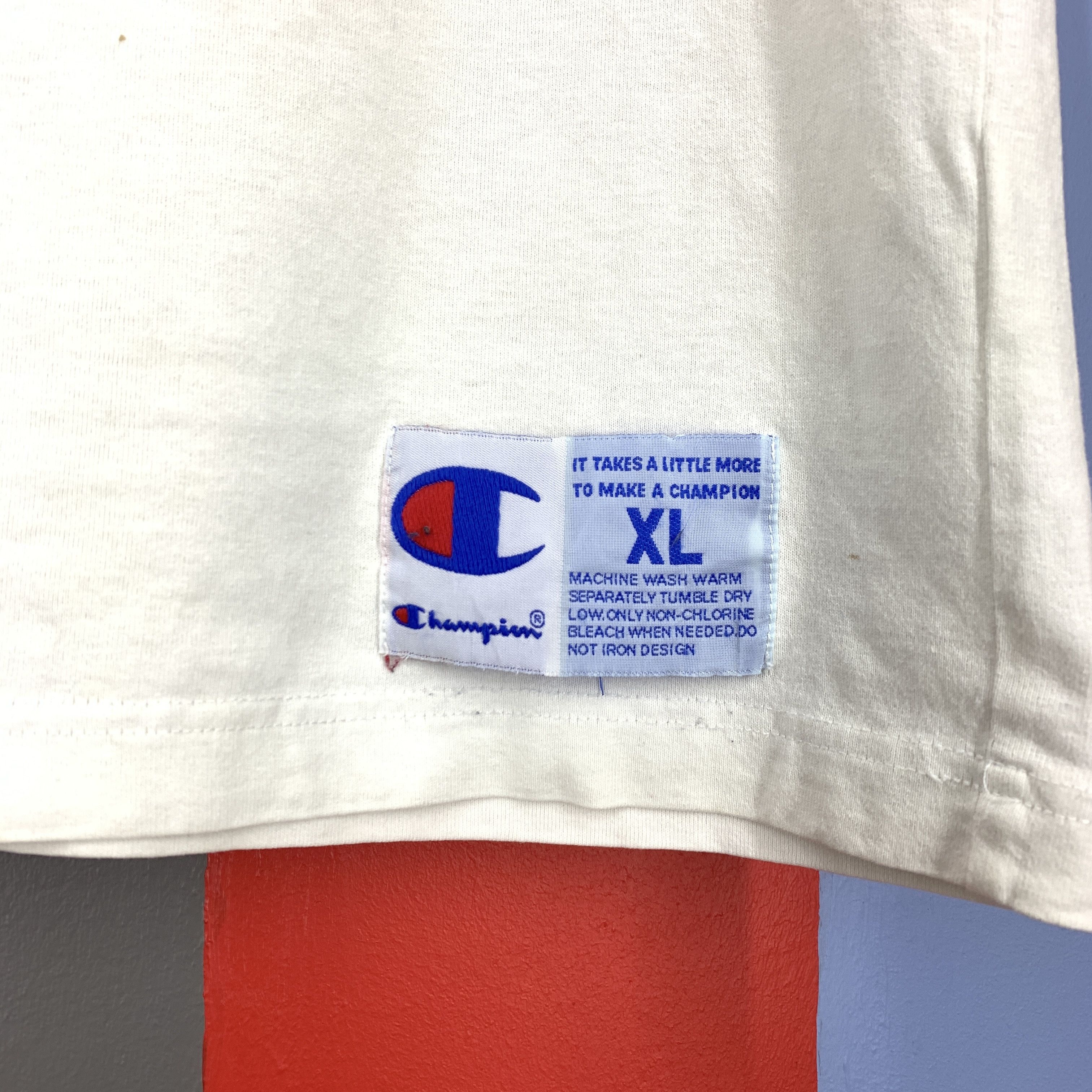 Champion CHAMPION Colourful Spellout T Shirt #1798/07 Size US M / EU 48-50 / 2 - 5 Thumbnail