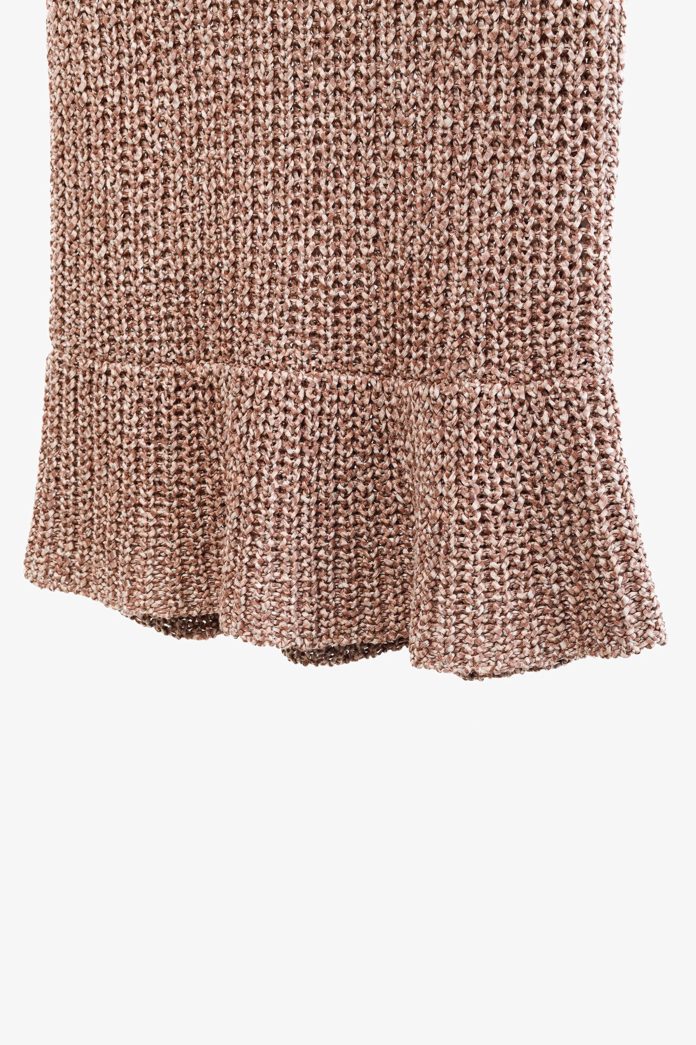 Brunello Cucinelli Brunello Cucinelli Chunky Cotton-Knit Short-Sleeve Sweater Size S / US 4 / IT 40 - 5 Thumbnail