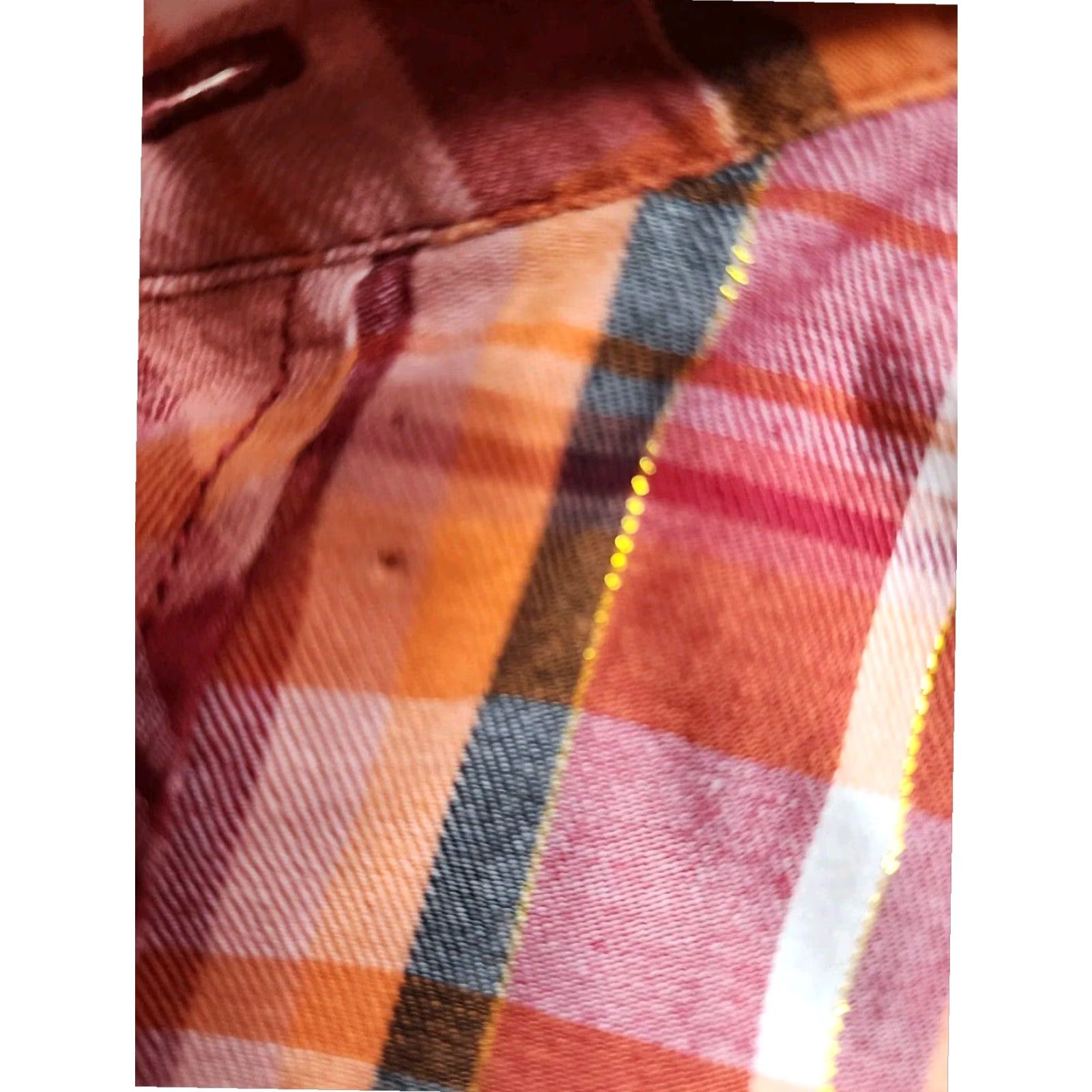 Levi's Levis Mens Regular Fit Red Plaid Long Sleeve Button Up Western Shirt Size US S / EU 44-46 / 1 - 4 Thumbnail