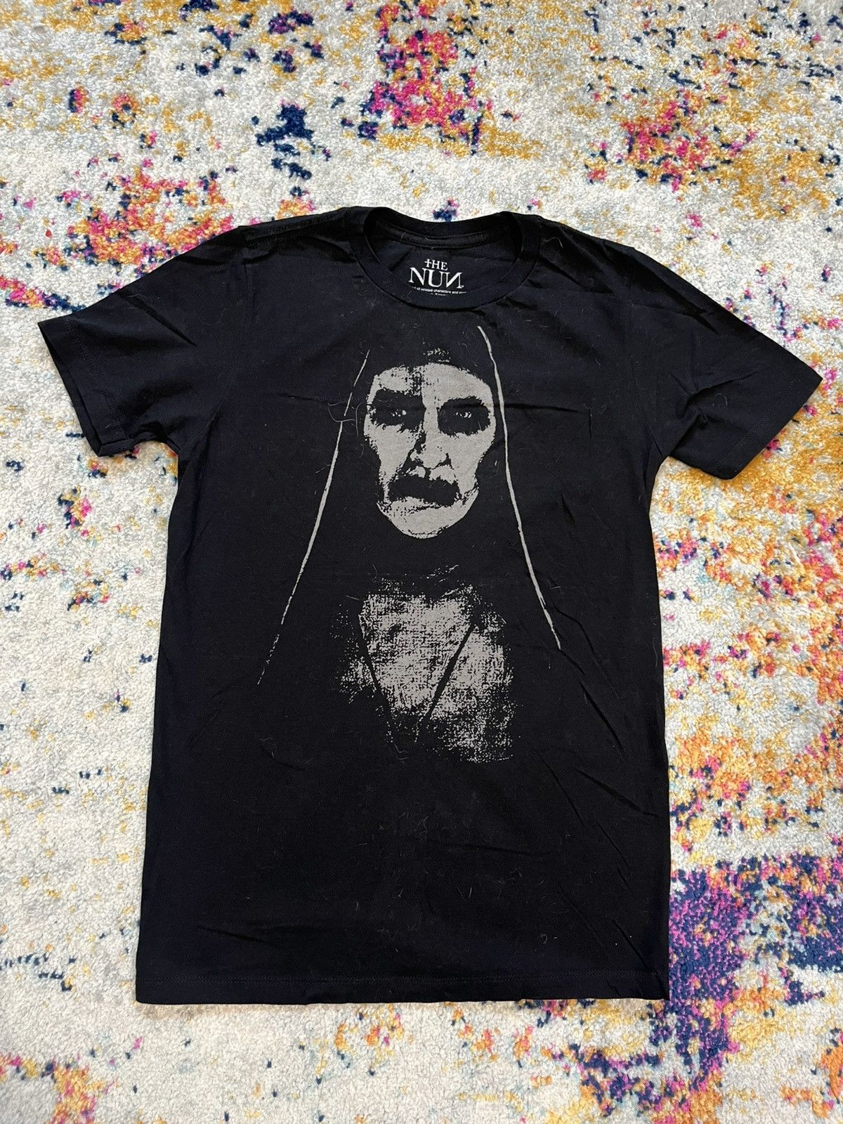 Vintage The Nun Horror Movie Shirt Small Size US S / EU 44-46 / 1 - 2 Thumbnail