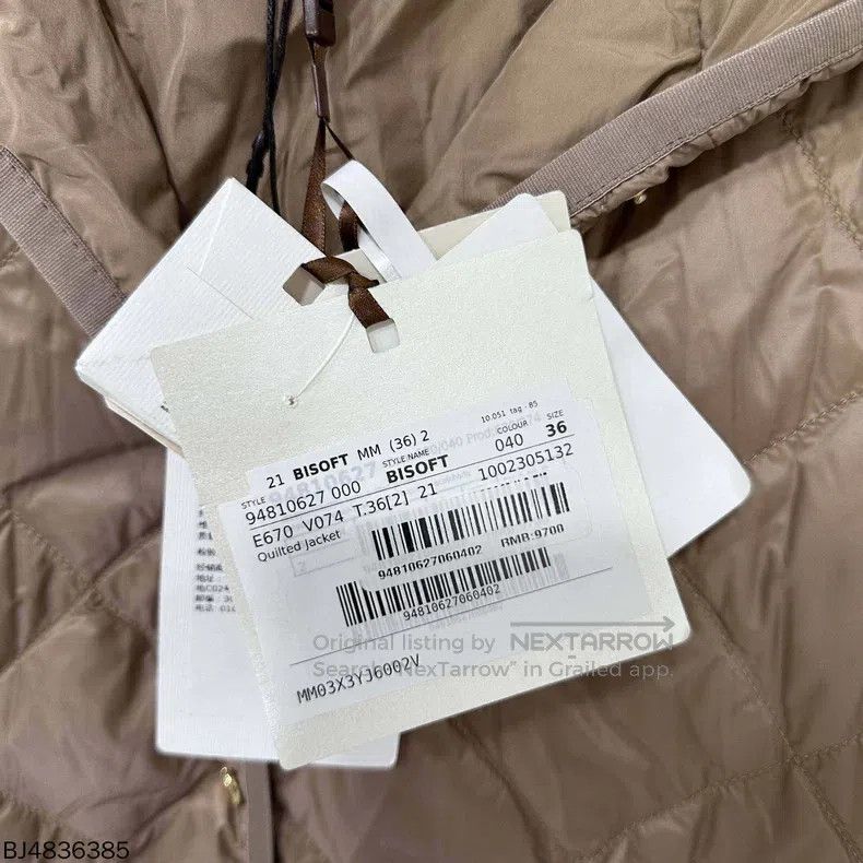 Max Mara Max Mara Quilted Thin Puffer Jacket Size XS / US 0-2 / IT 36-38 - 6 Thumbnail