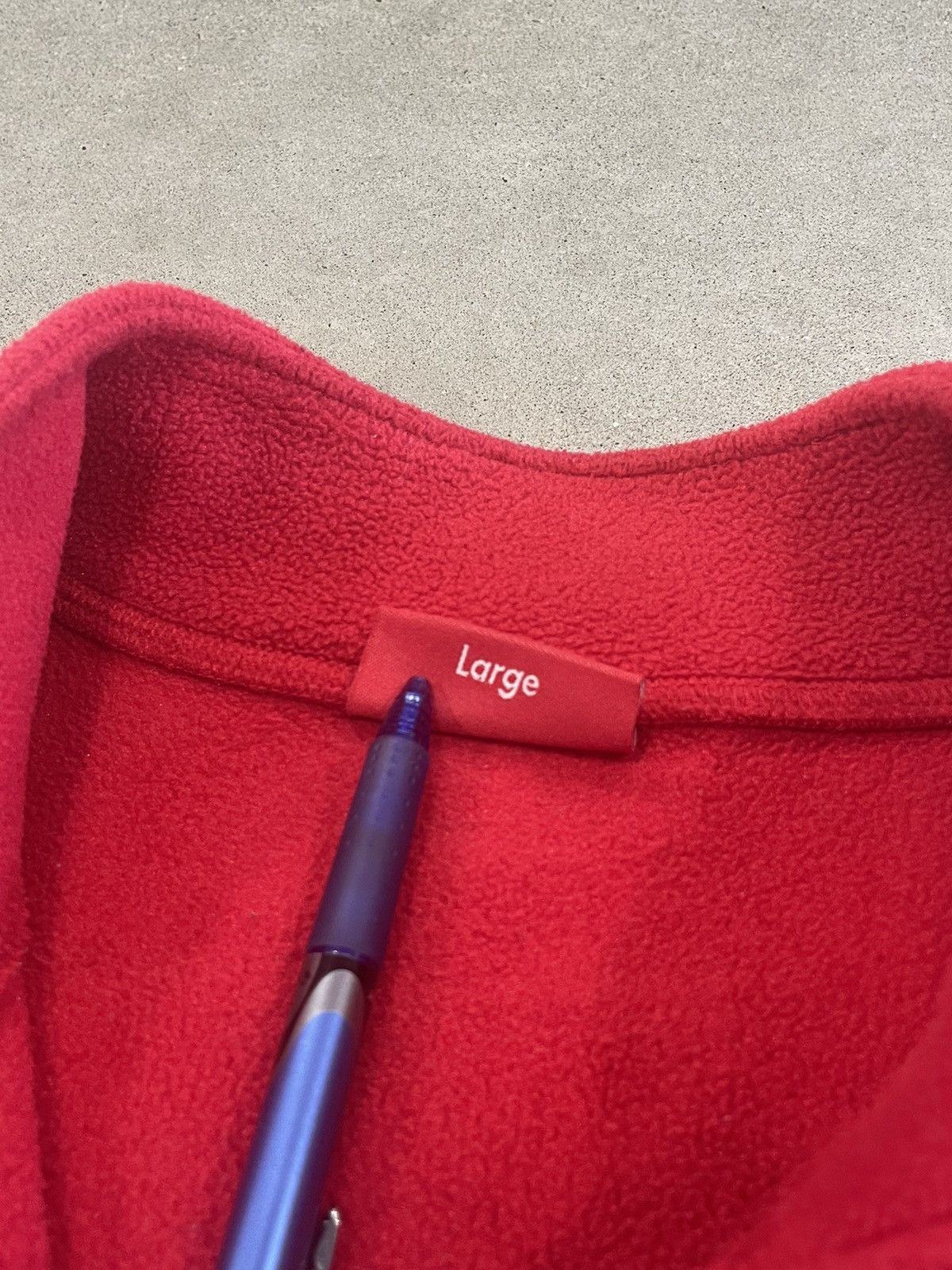Polartec MINT: F/W 2020 Supreme x Polartec Fleece Half-Zip Pullover Size US L / EU 52-54 / 3 - 7 Thumbnail
