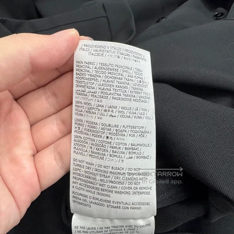 Jil Sander Jil Sander size 38 Multi-button black wool jacket Size M / US 6-8 / IT 42-44 - 5 Thumbnail