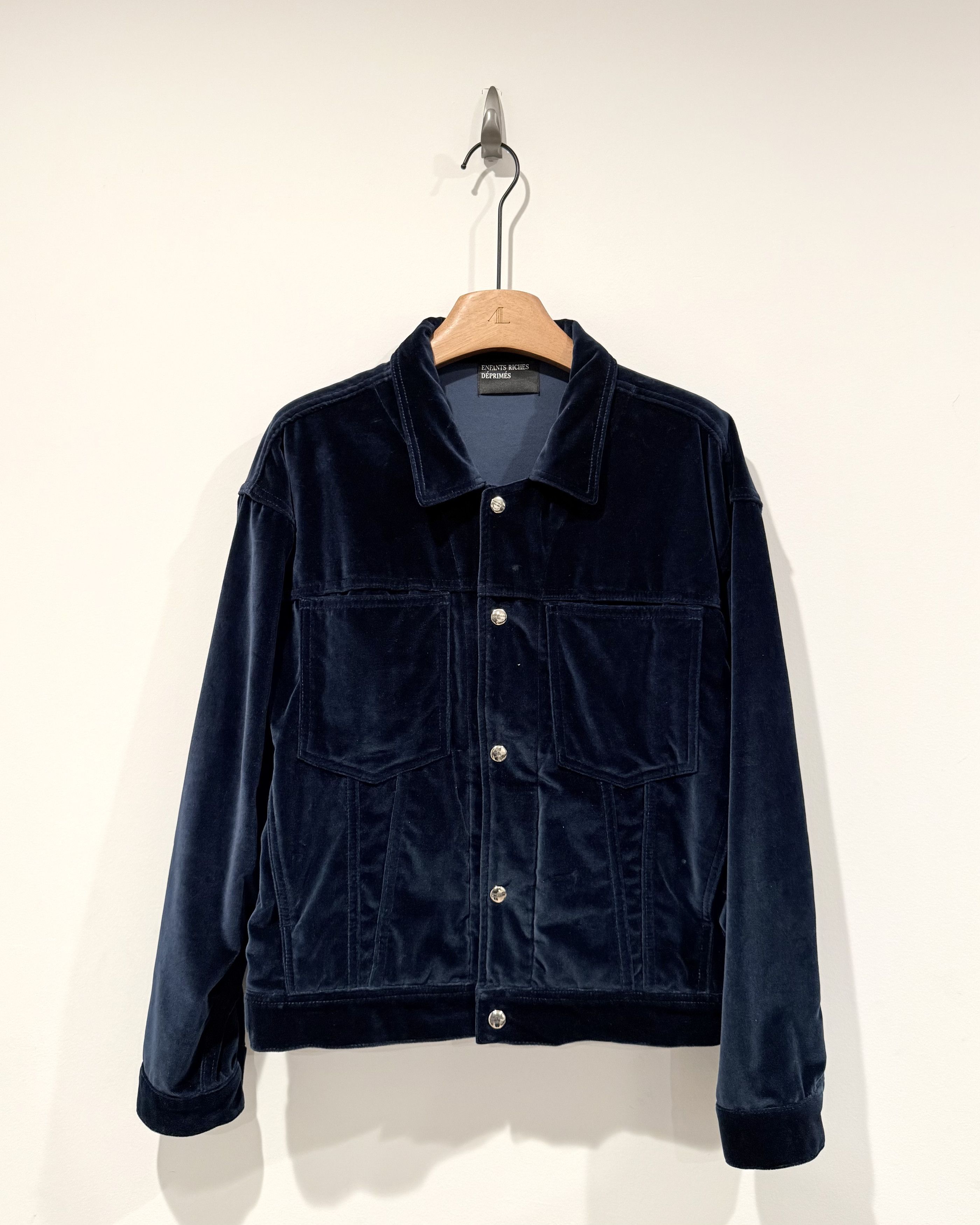 Enfants Riches Deprimes Enfants Riches Deprimes Blue Velvet Jacket Size US M / EU 48-50 / 2 - 1 Thumbnail