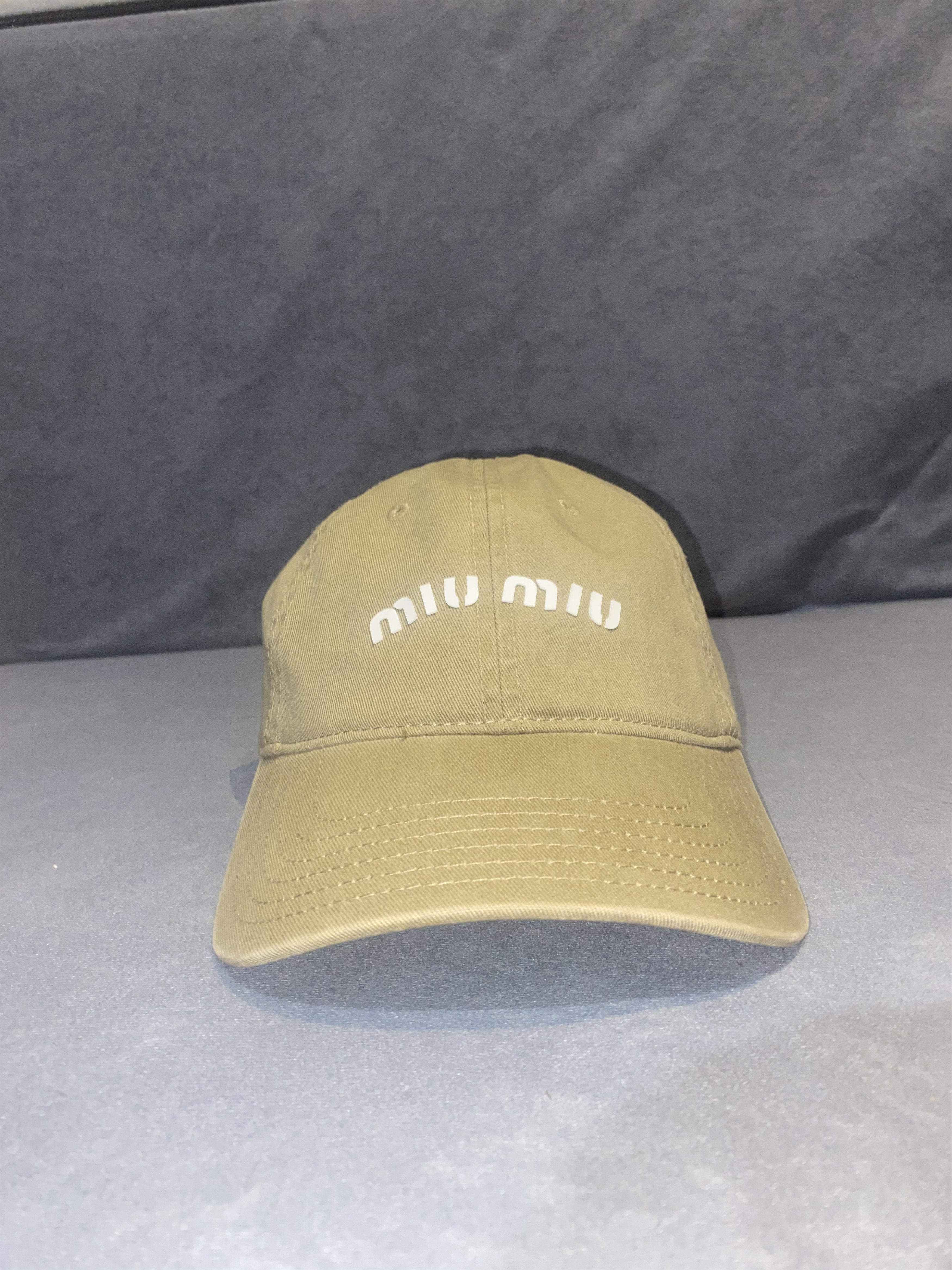 Miu Miu Drill baseball cap Size ONE SIZE - 1 Thumbnail