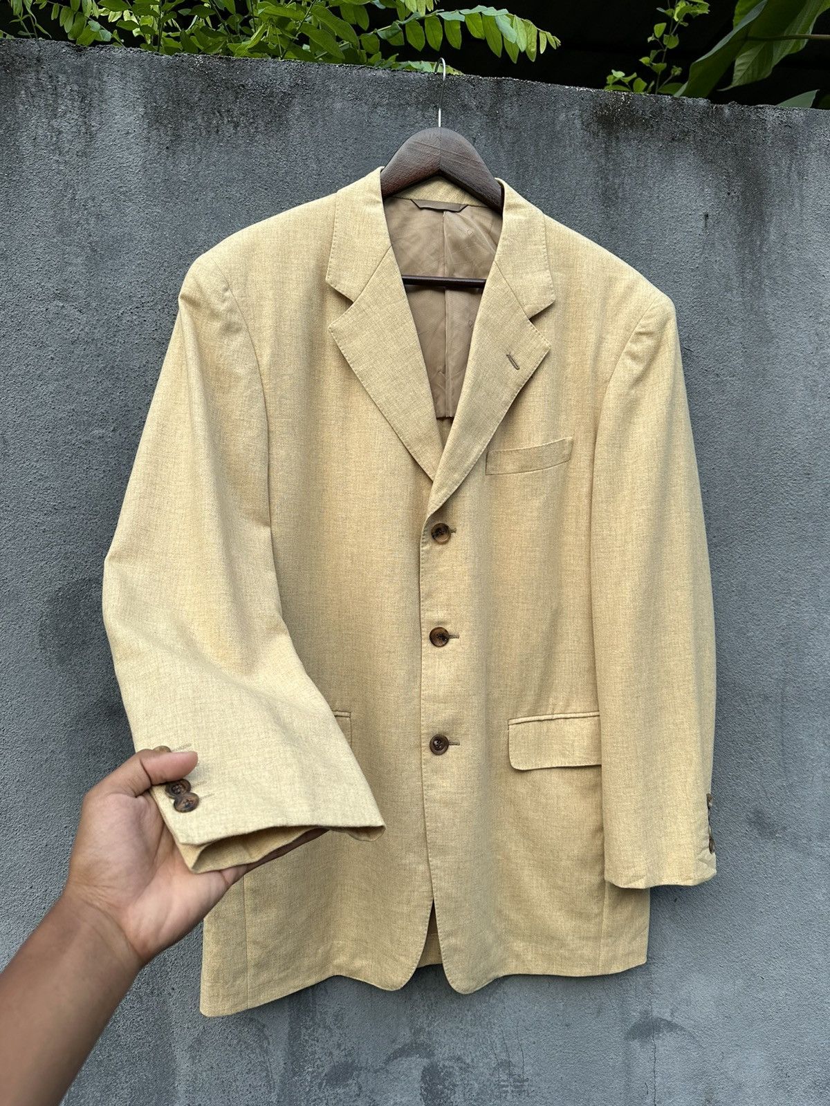 Christian Dior Monsieur Vintage Christian Dior Monsieur Yellow Blazer Jacket Size US M / EU 48-50 / 2 - 5 Thumbnail