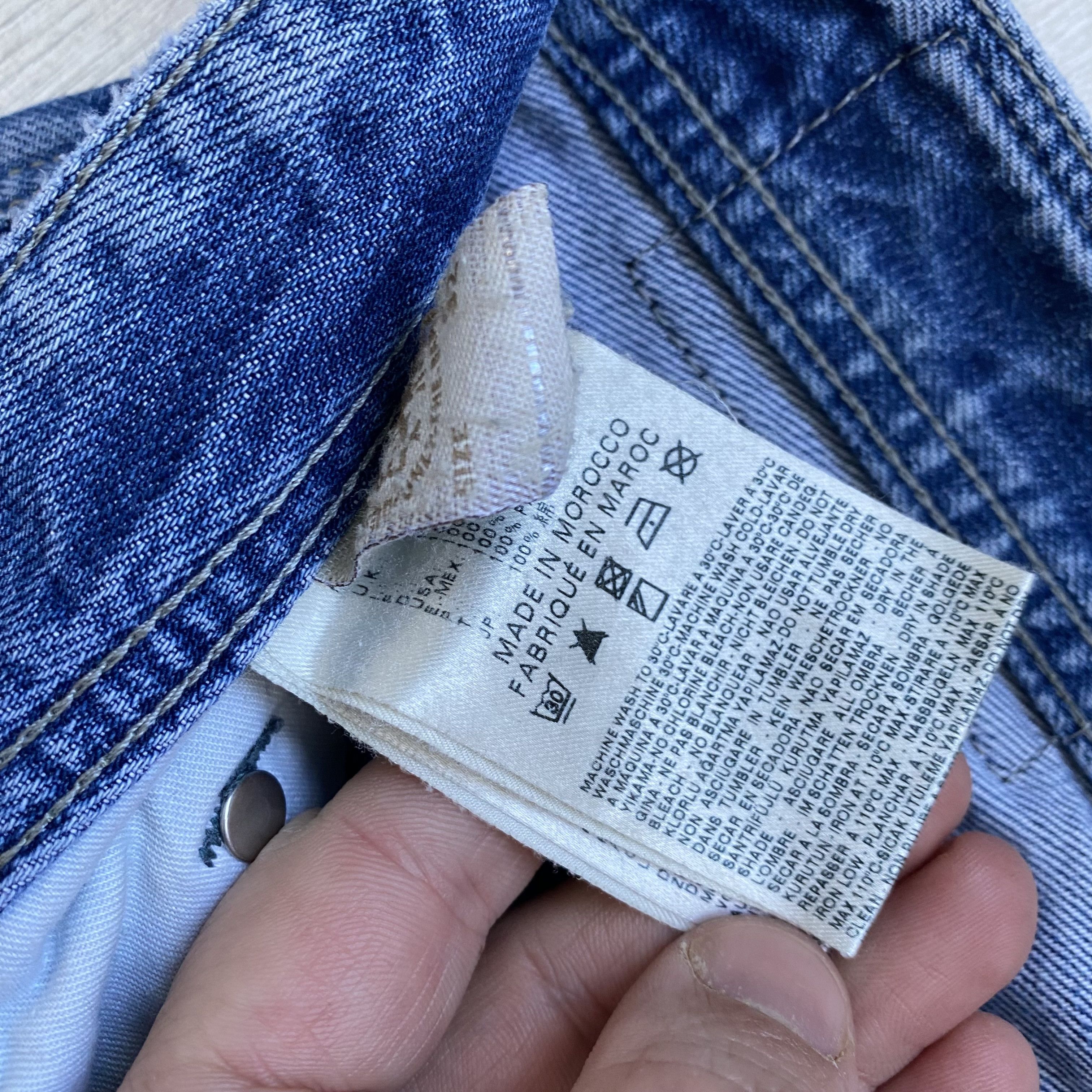 Diesel 👖 Vintage 2000s Diesel Distressed Denim Y2K Retro style Size US 32 / EU 48 - 8 Thumbnail