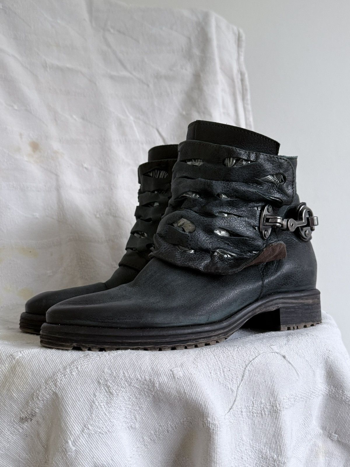 Avant Garde If Six Was Nine 14 Addiction Style Leather Boots