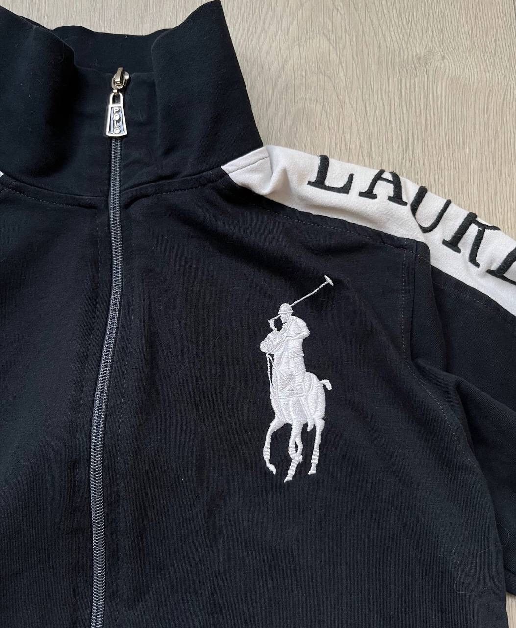 Vintage Polo Ralph Lauren RRL Zip Up Jacket Big Pony Logo