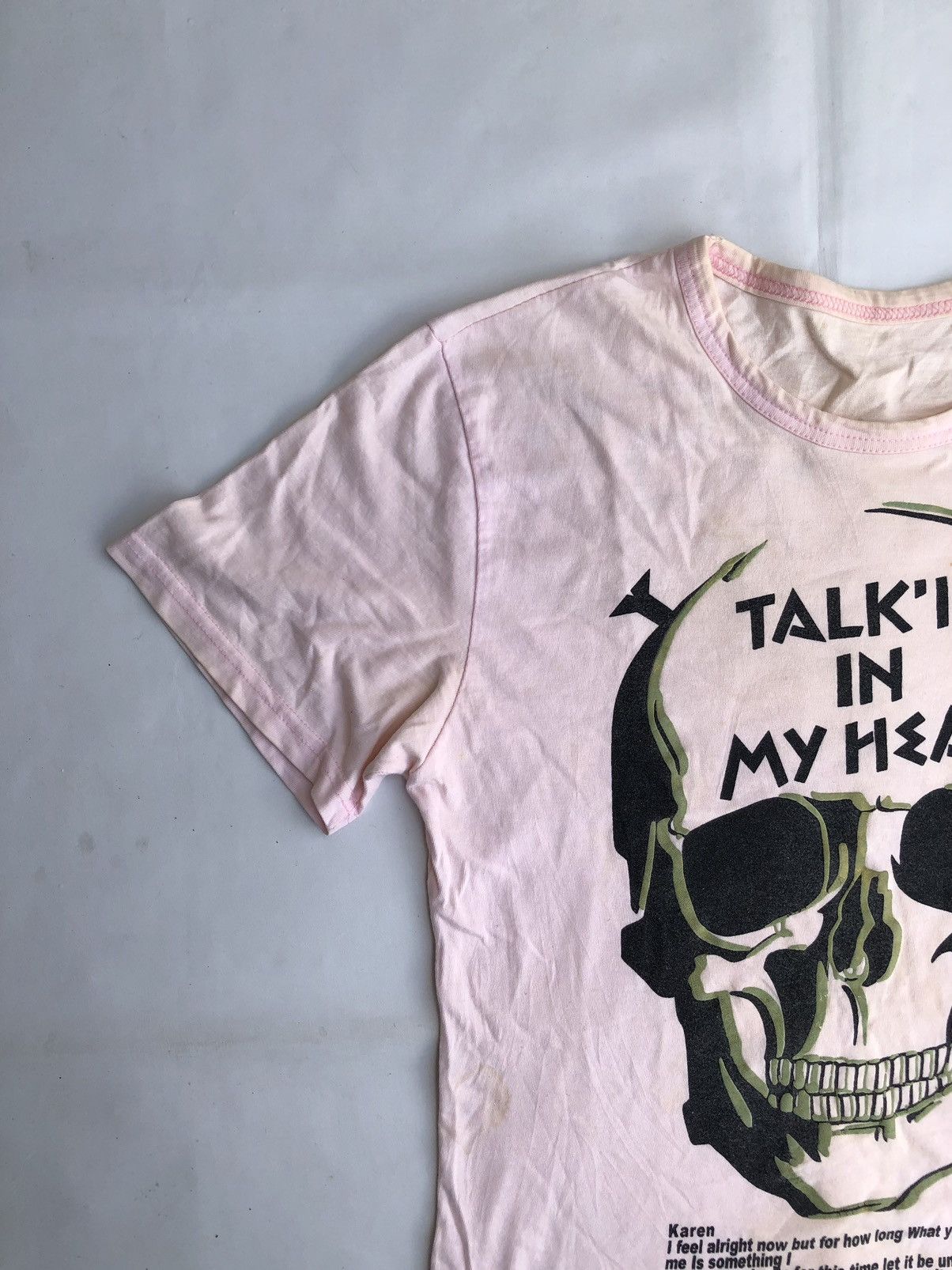 Hysteric Glamour Japan Poem Skull Tshirt Tee Rock Punk Style Size US M / EU 48-50 / 2 - 4 Thumbnail