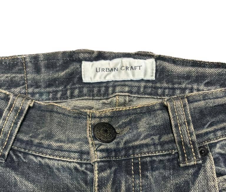 If Six Was Nine Vintage Urban Craft Double Waisted Jeans Size US 30 / EU 46 - 9 Thumbnail