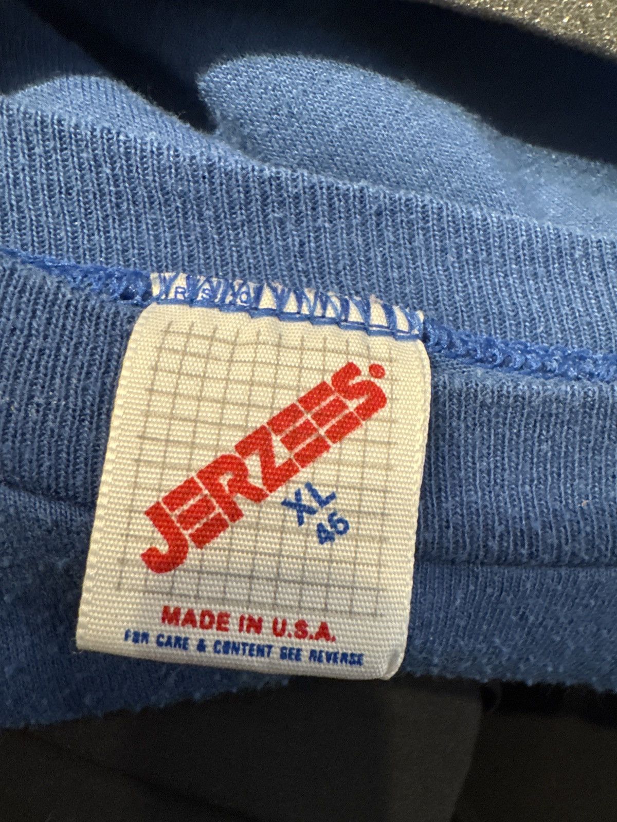 Jerzees × Vintage Vintage Made in USA Park Ridge Jaycees Sandman T-Shirt Size US XL / EU 56 / 4 - 4 Thumbnail