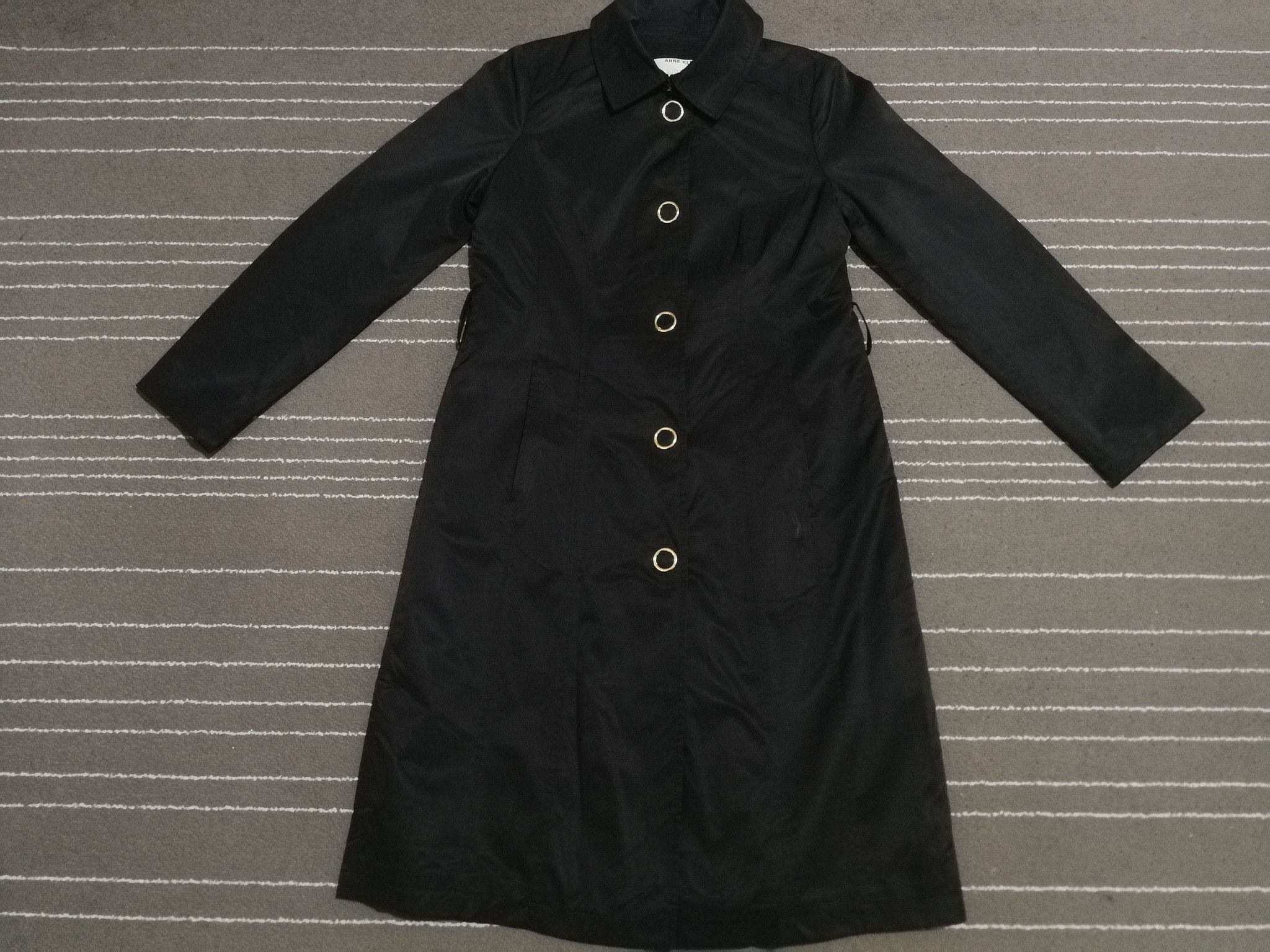 Anne Klein × Designer ANNE KLEIN long trench coat belt S 2007l8 Size S / US 4 / IT 40 - 3 Thumbnail