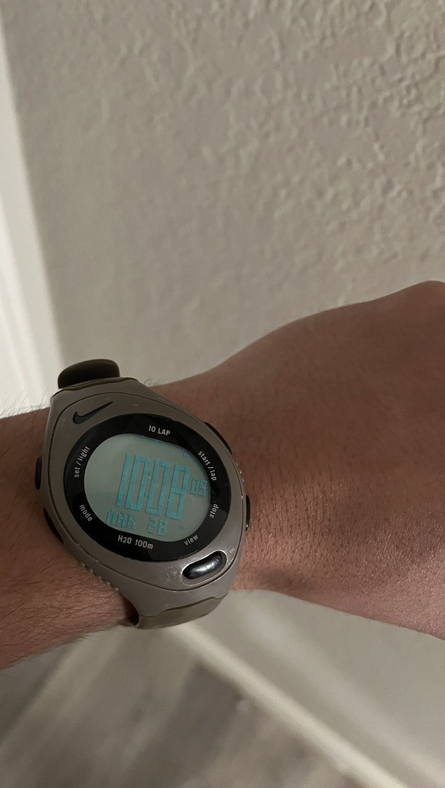 image of Nike Triax Bowerman Tan/olive Digital Watch, Men's