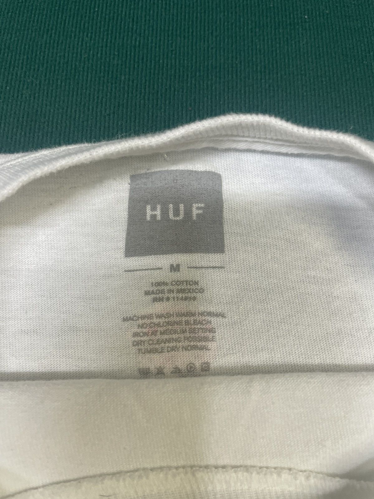 Huf HUF Floral Logo Tee White (Medium) Size US M / EU 48-50 / 2 - 4 Thumbnail