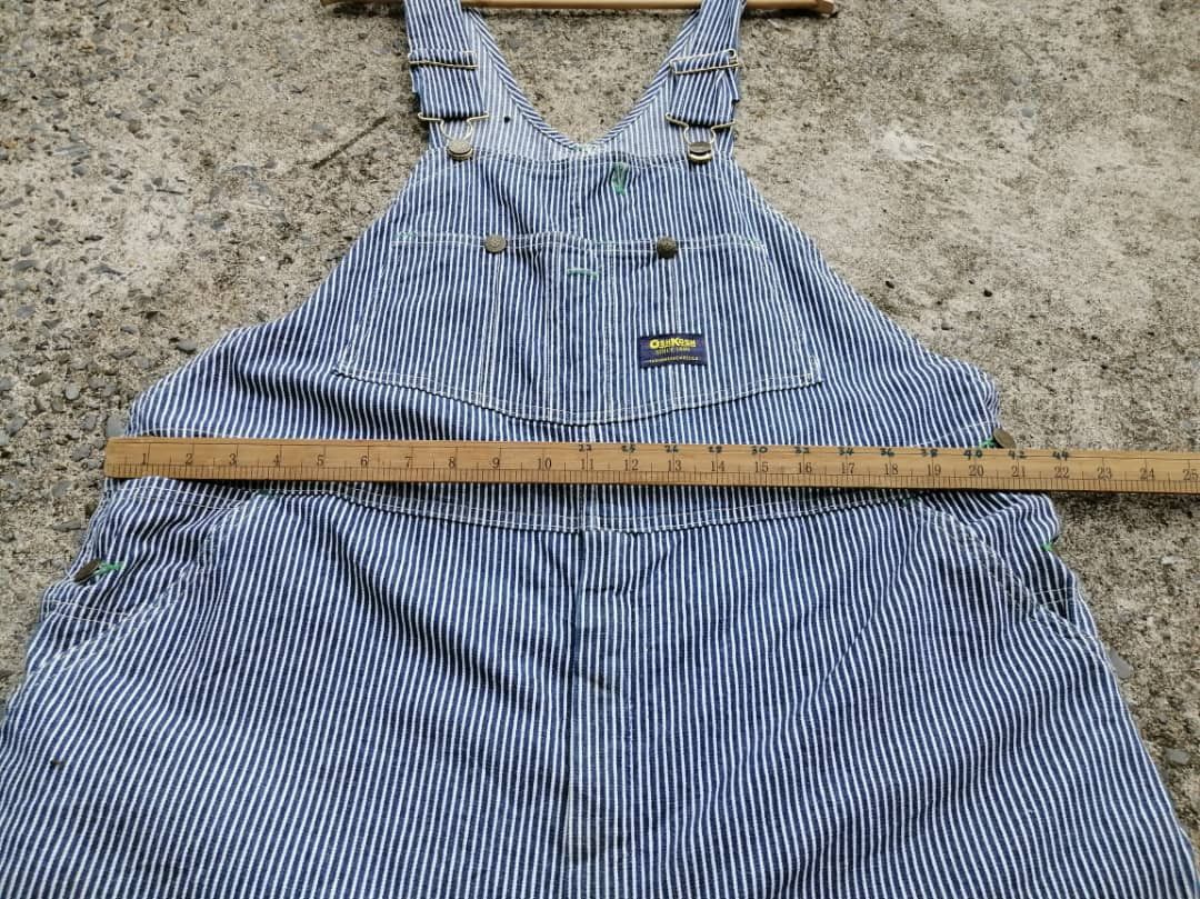 Oshkosh OshKosh Hickory Denim Overalls Jumpsuits Size US 42 / EU 58 - 4 Thumbnail