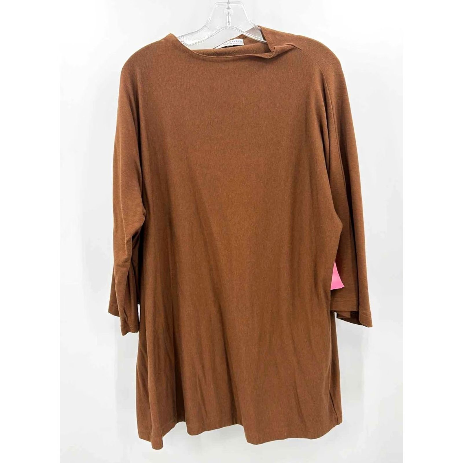 Vintage Bryn Walker Blouse Brown Large Regular Women? Size L / US 10 / IT 46 - 4 Thumbnail