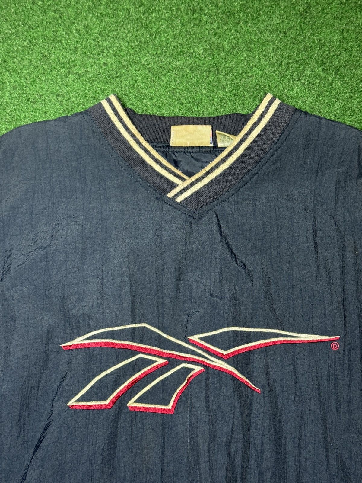 Reebok Reebok Vintage Windbreaker 90s Logo Large 25x28 Jacket Size US L / EU 52-54 / 3 - 2 Thumbnail