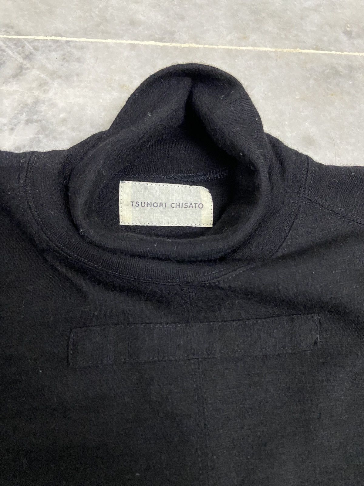 Issey Miyake Tsumori Chisato Turtleneck Black Size US S / EU 44-46 / 1 - 7 Thumbnail