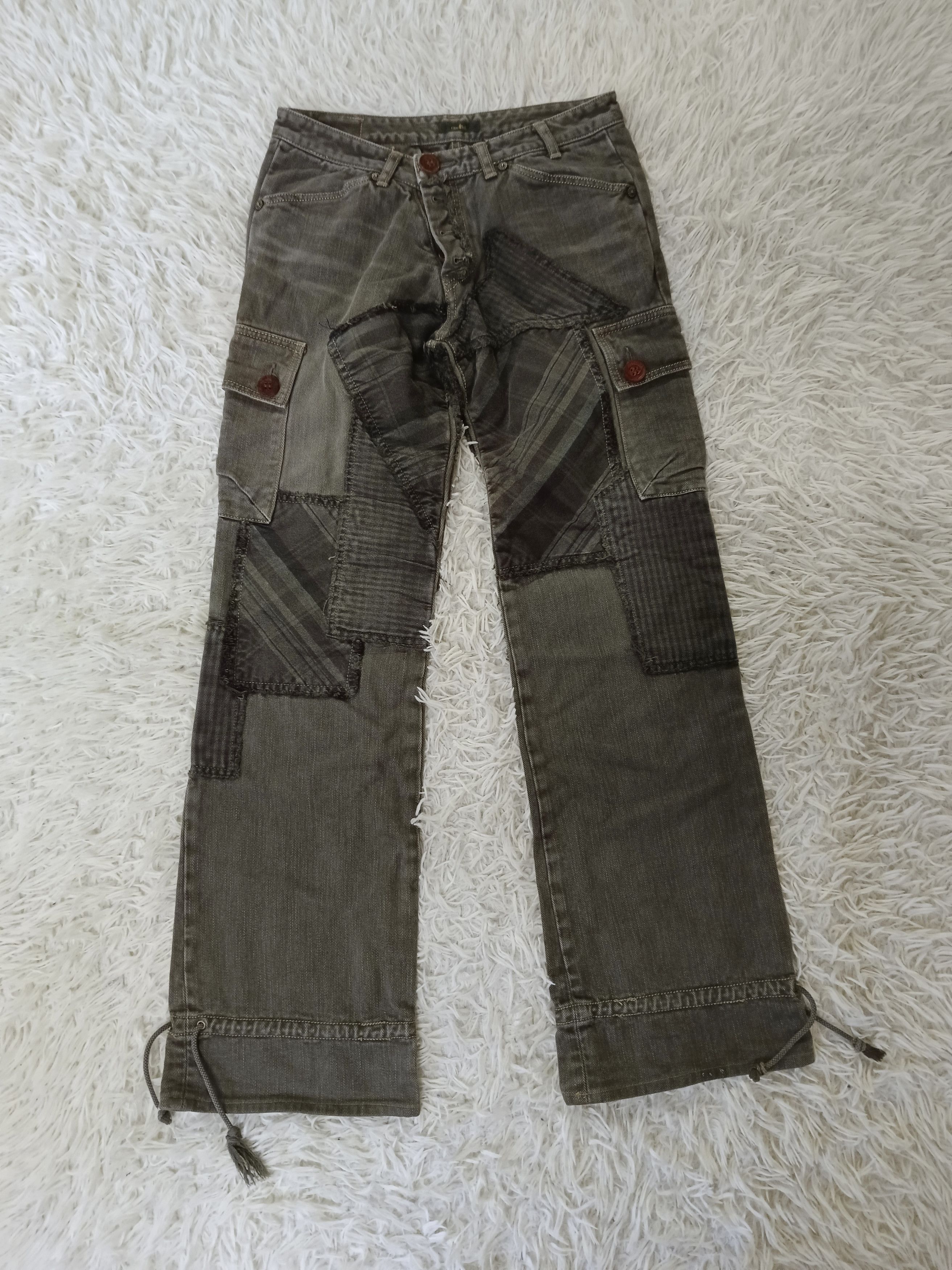 Obelisk OBELISK FLARE PACTWORK DENIM PANTS Size US 28 / EU 44 - 1 Thumbnail