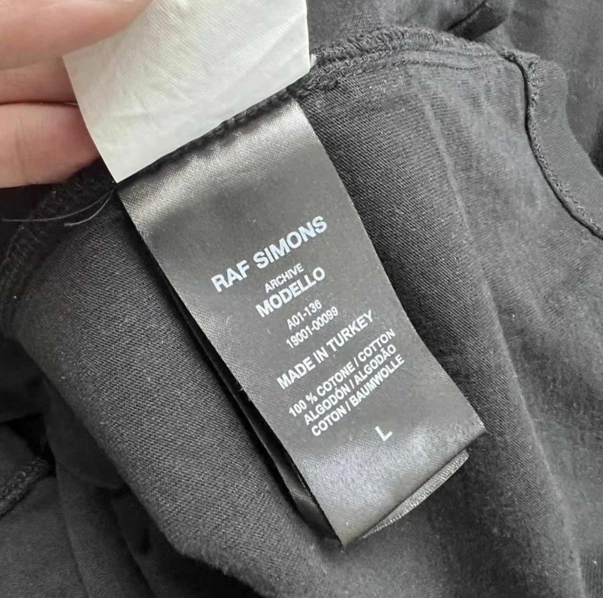 Raf Simons RAF Simons Archive Redux 21SS short sleeve t-shirt-2505 Size US L / EU 52-54 / 3 - 6 Thumbnail