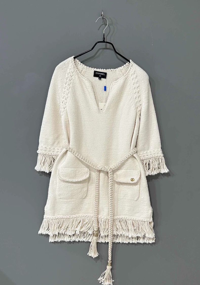 Chanel Tassel metal logo dress 2504-Nextarrow
