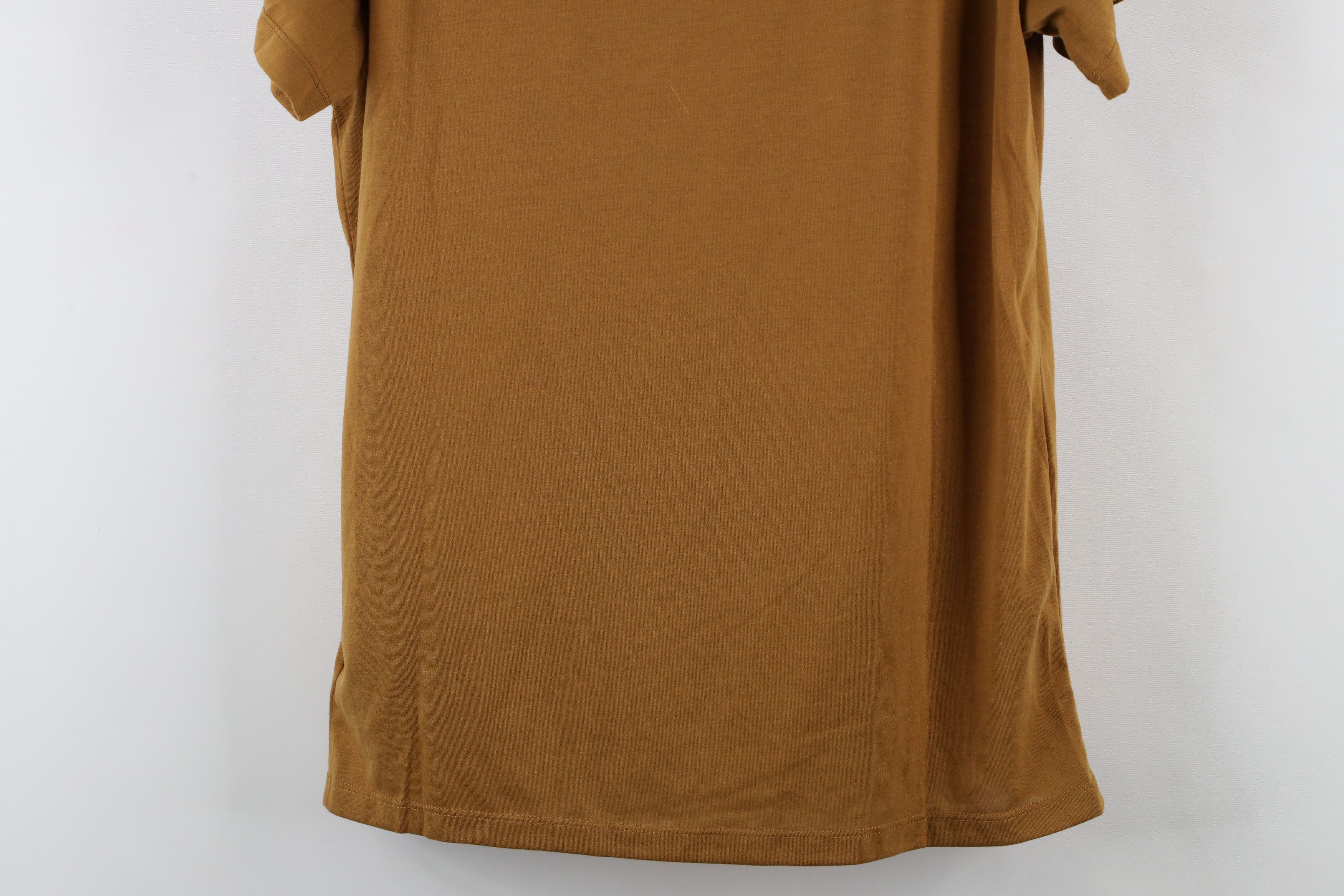 The North Face × Vintage The North Face Knit Short Sleeve T-Shirt Brown Polyester Size US M / EU 48-50 / 2 - 11 Thumbnail