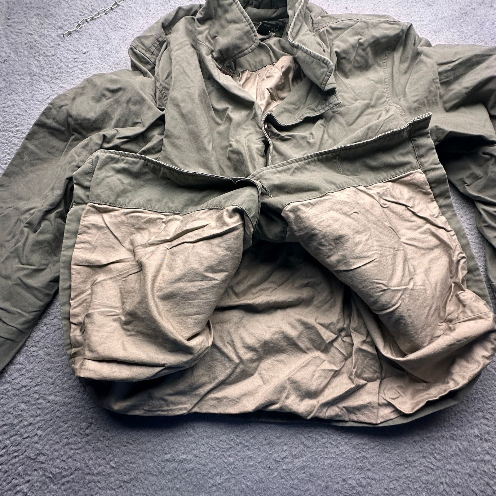 Eddie Bauer Eddie Bauer Button Canvas Field Barn Jacket Mens XLT Green Size US XL / EU 56 / 4 - 7 Thumbnail