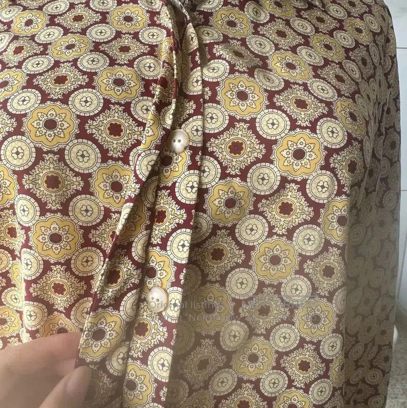 Burberry Burberry Colorful Long Sleeve Blouse for Women. Size XL / US 12-14 / IT 48-50 - 4 Thumbnail