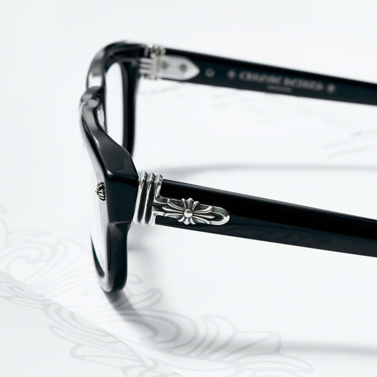 Chrome Hearts CHROME HEARTS TRITITSAGAIN BLACK GLASSES Size ONE SIZE - 3 Thumbnail