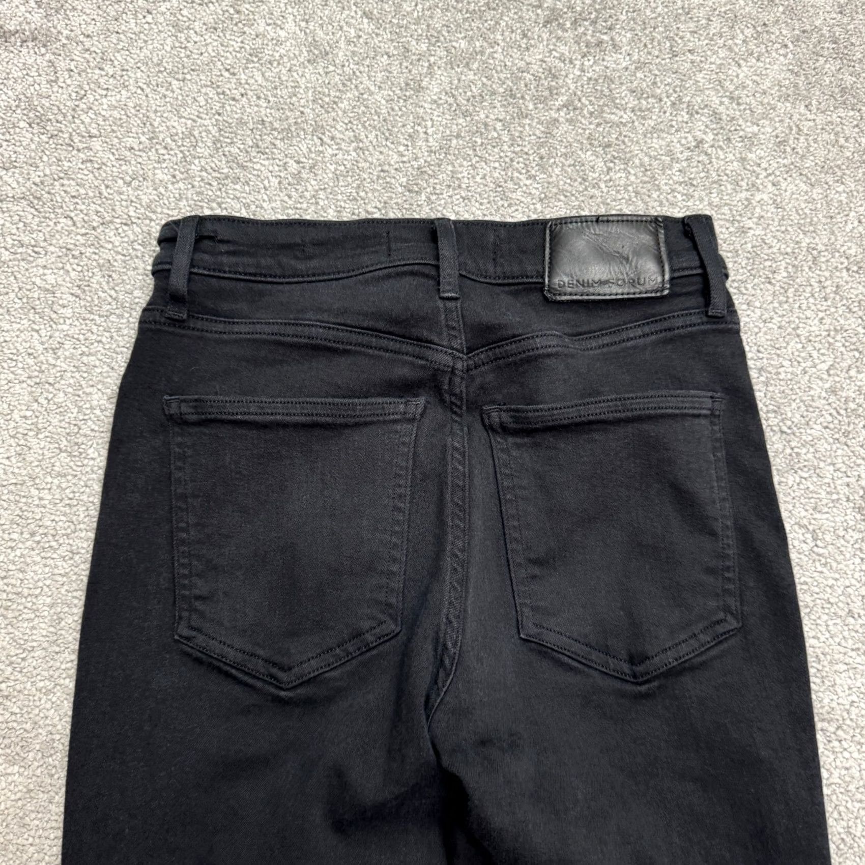 Aritzia Denim Forum The Lola High Rise Skinny Jeans Women 26 Black Stretch Size 26" / US 2 / IT 38 - 5 Thumbnail