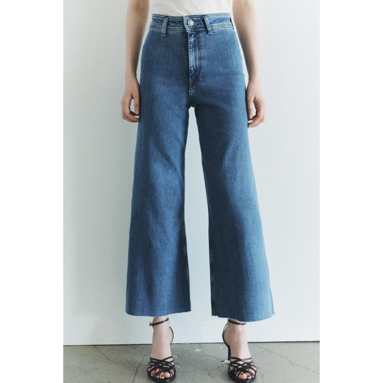 ZARA marine straight jeans cheapest