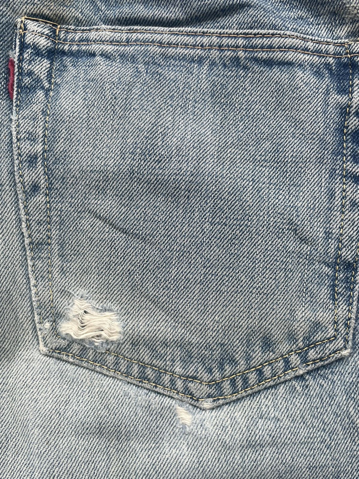 Vintage Vintage Warehouse Selvedge Faded Distresed Size US 30 / EU 46 - 17 Thumbnail