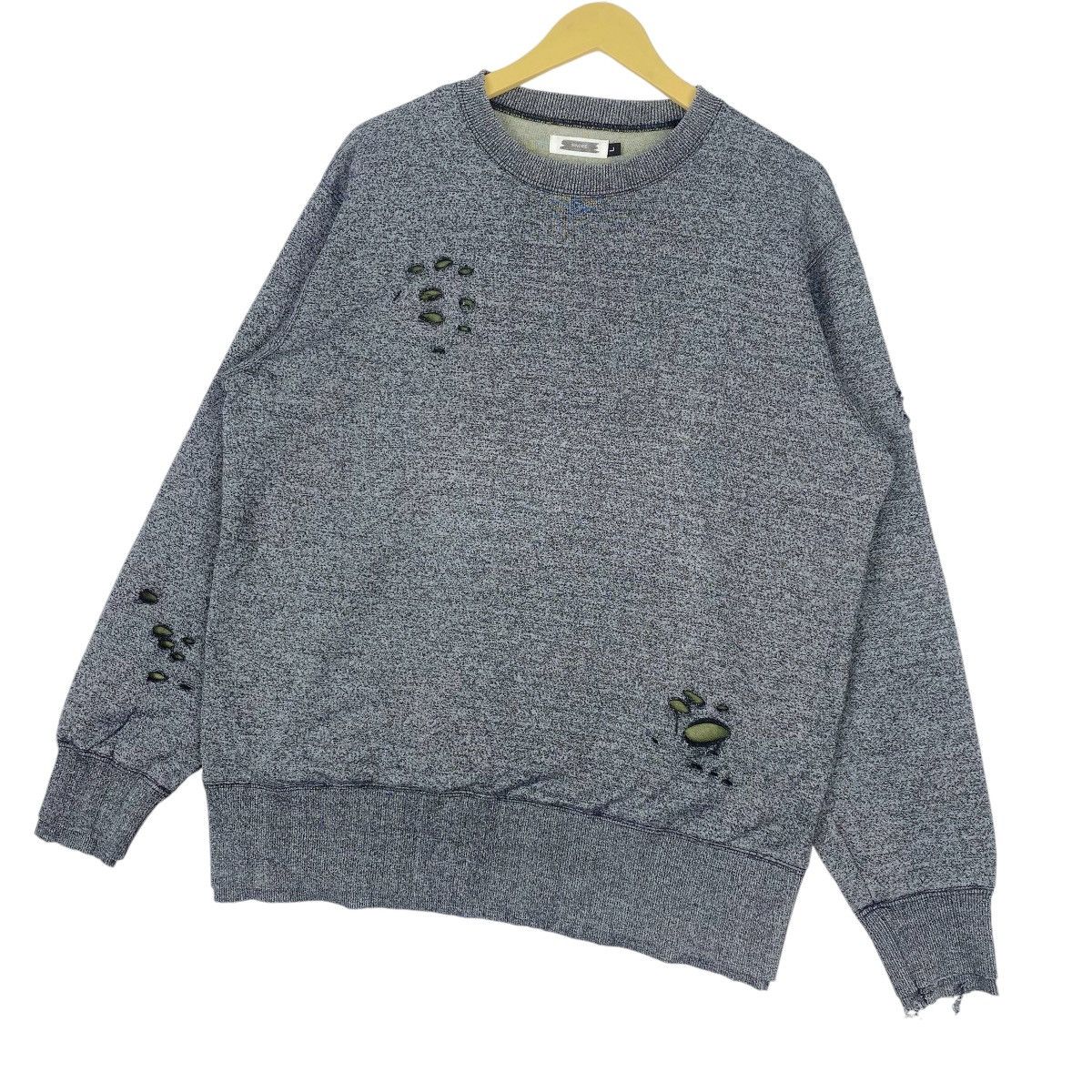 Designer × Vintage Sindee Distressed Ripped Sweatshirt Crewneck Pullover Jumper Size US L / EU 52-54 / 3 - 3 Thumbnail