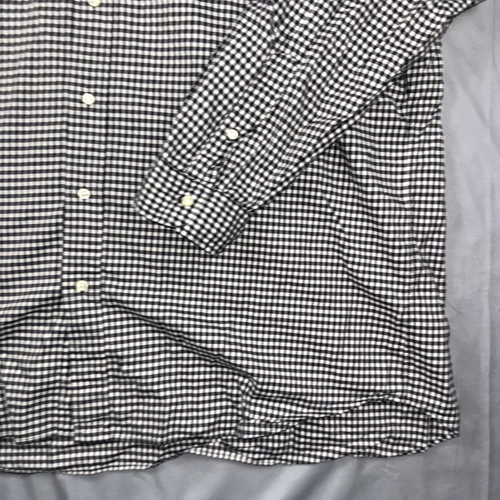 Polo Ralph Lauren Polo Ralph Lauren Shirt Men's 2XLT Black White Check Button-Down Long Sleeve Polo Pony Embroidered Casual Button-Up Shirt Size US XXL / EU 58 / 5 - 4 Thumbnail