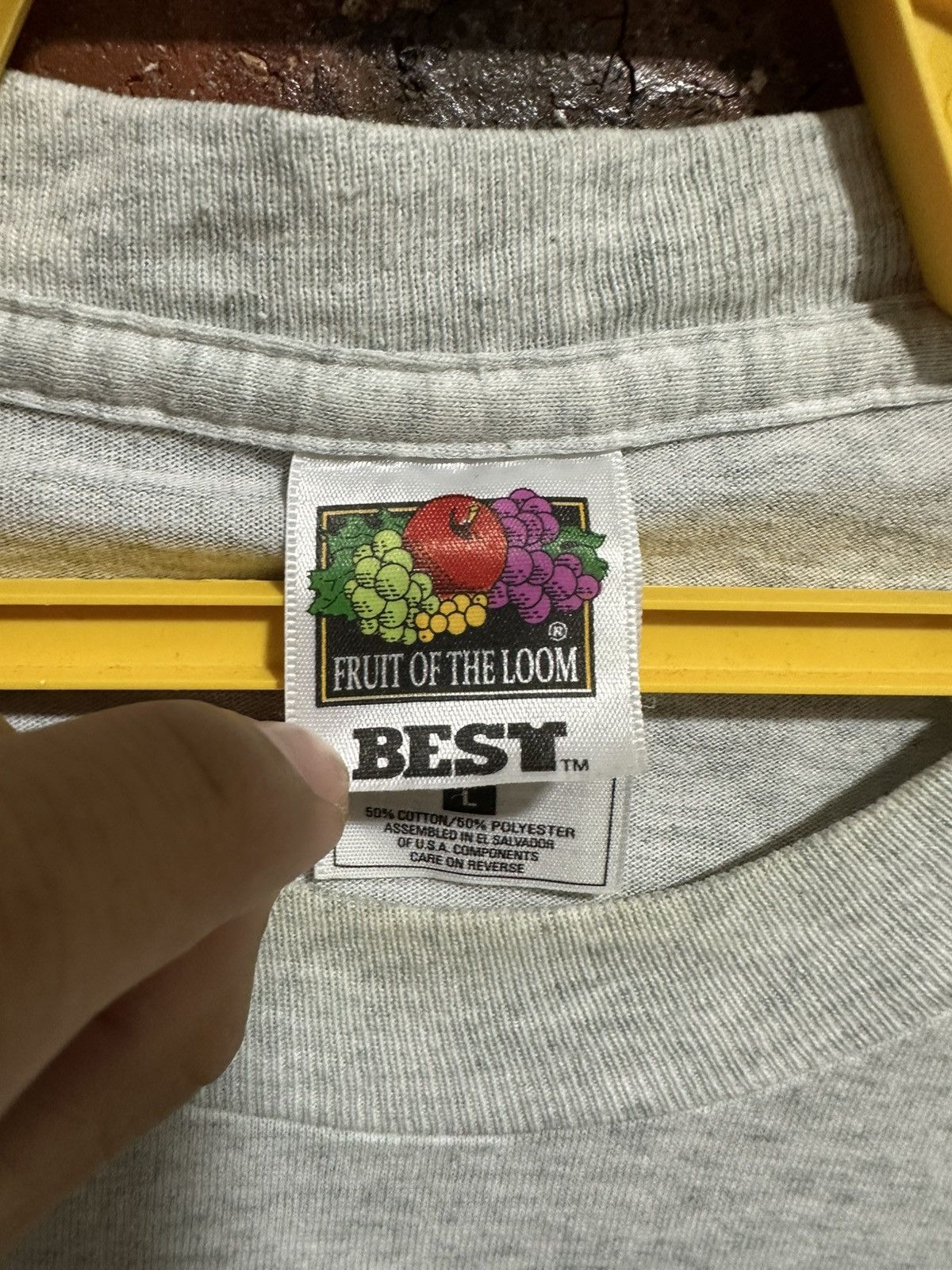 Fruit Of The Loom × Vintage Vintage Great Expactatios Pocket Tee Size US L / EU 52-54 / 3 - 6 Thumbnail